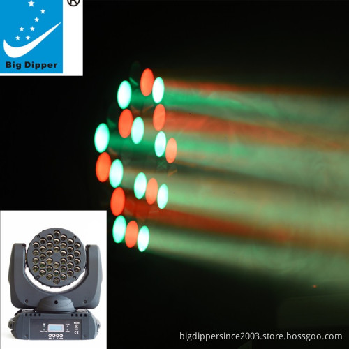 36*3W LED Moving Head Beam Wash light LM108 Stage Led Light Moving Head Light